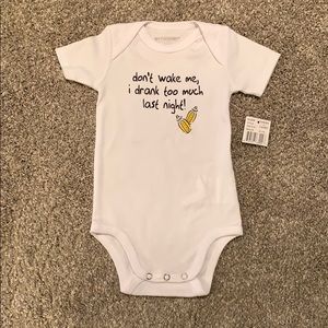 “I Drank too much” Bodysuit